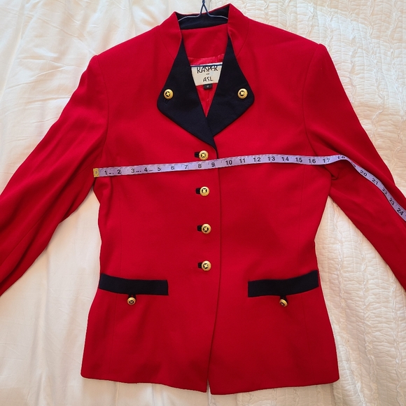 Military Style Jacket Kasper/ Sz 6 - Picture 10 of 14